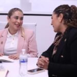 Recibe sindica Teresita Balderas a su homóloga de Tecate para fortalecer la coordinación institucional.